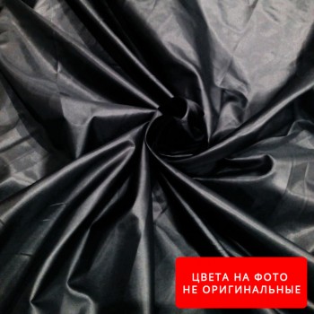 Ткань Плащевка Лаке Цвет Черный