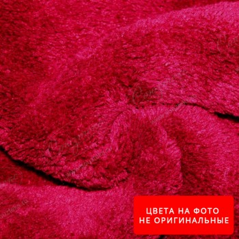 Ткань Трикотаж Вельсофт бордо